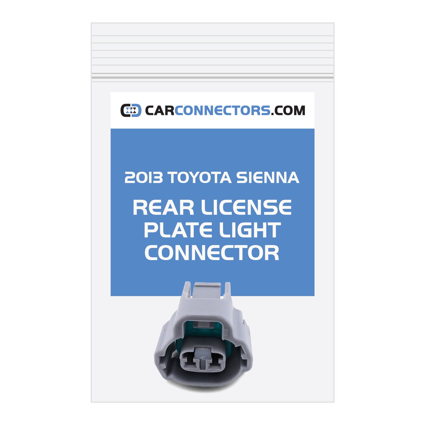Rear License Plate Light Connector for 2013 Toyota Sienna