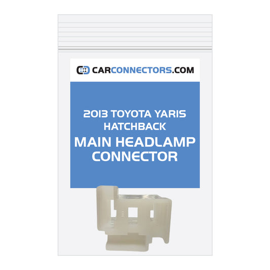 Main Headlamp Connector for 2013 Toyota Yaris Hatchback