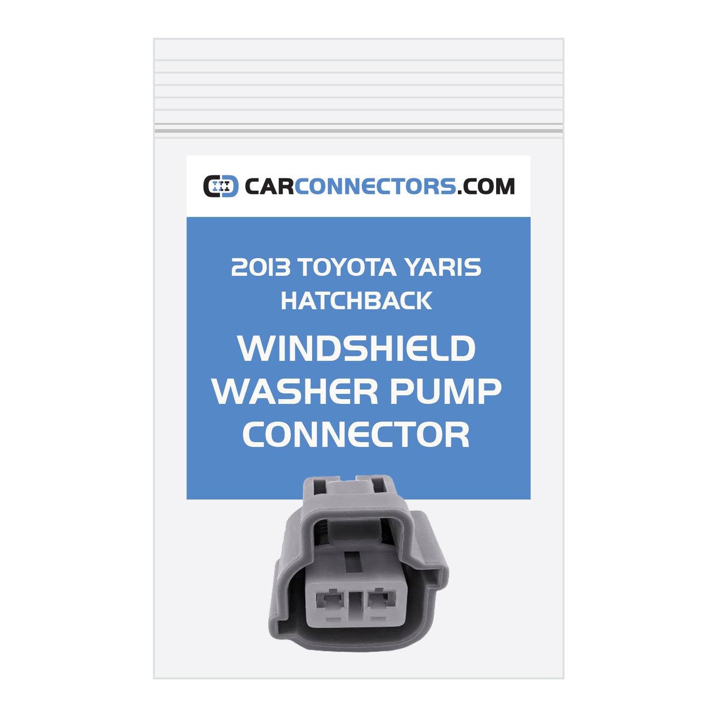 Windshield Washer Pump Connector for 2013 Toyota Yaris Hatchback