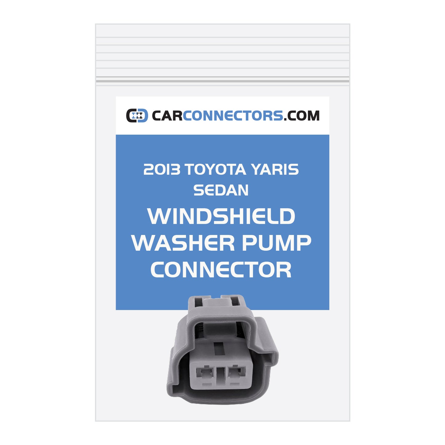 Windshield Washer Pump Connector for 2013 Toyota Yaris Sedan