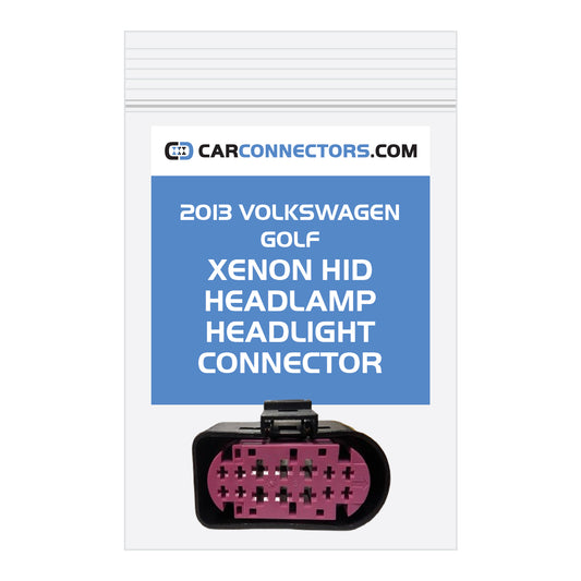 Xenon HID Headlamp Headlight Connector for 2013 Volkswagen Golf