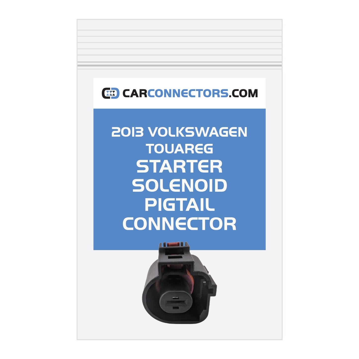 Starter Solenoid Pigtail Connector for 2013 Volkswagen Touareg