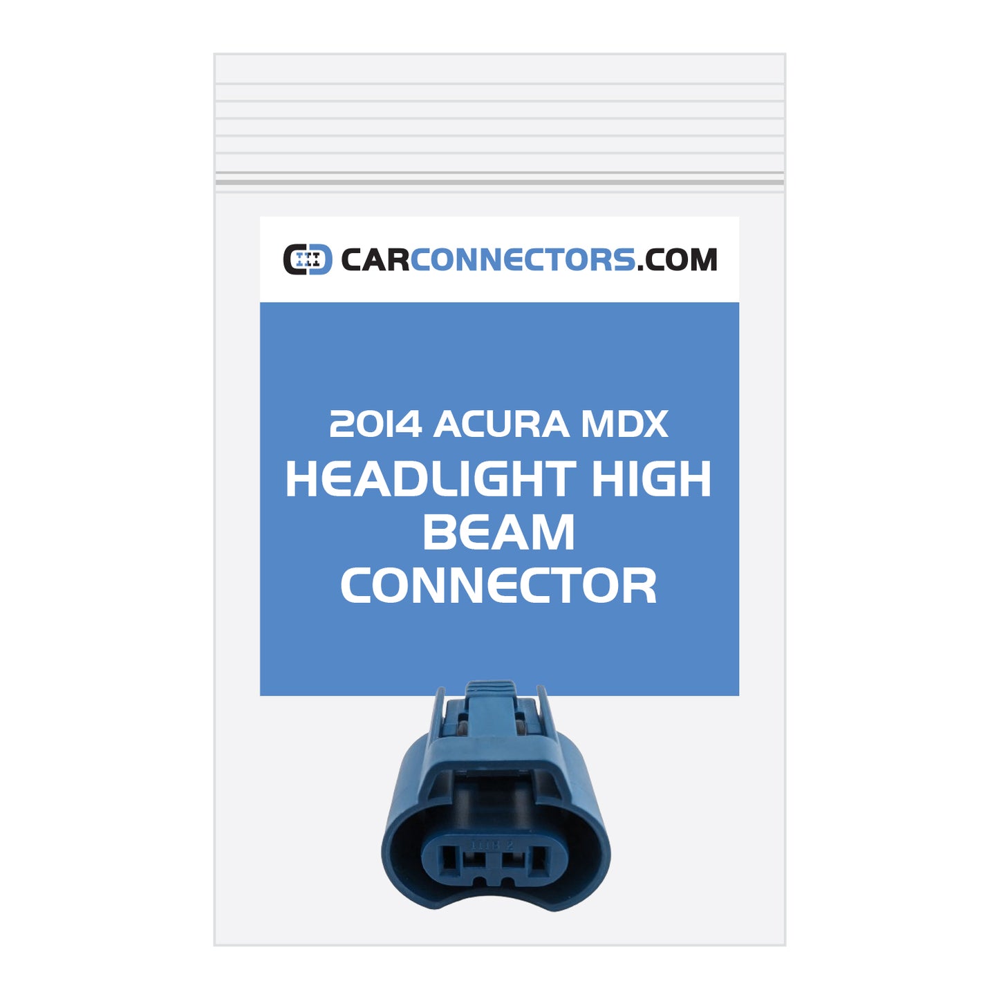 Headlight High Beam Connector for 2014 Acura MDX