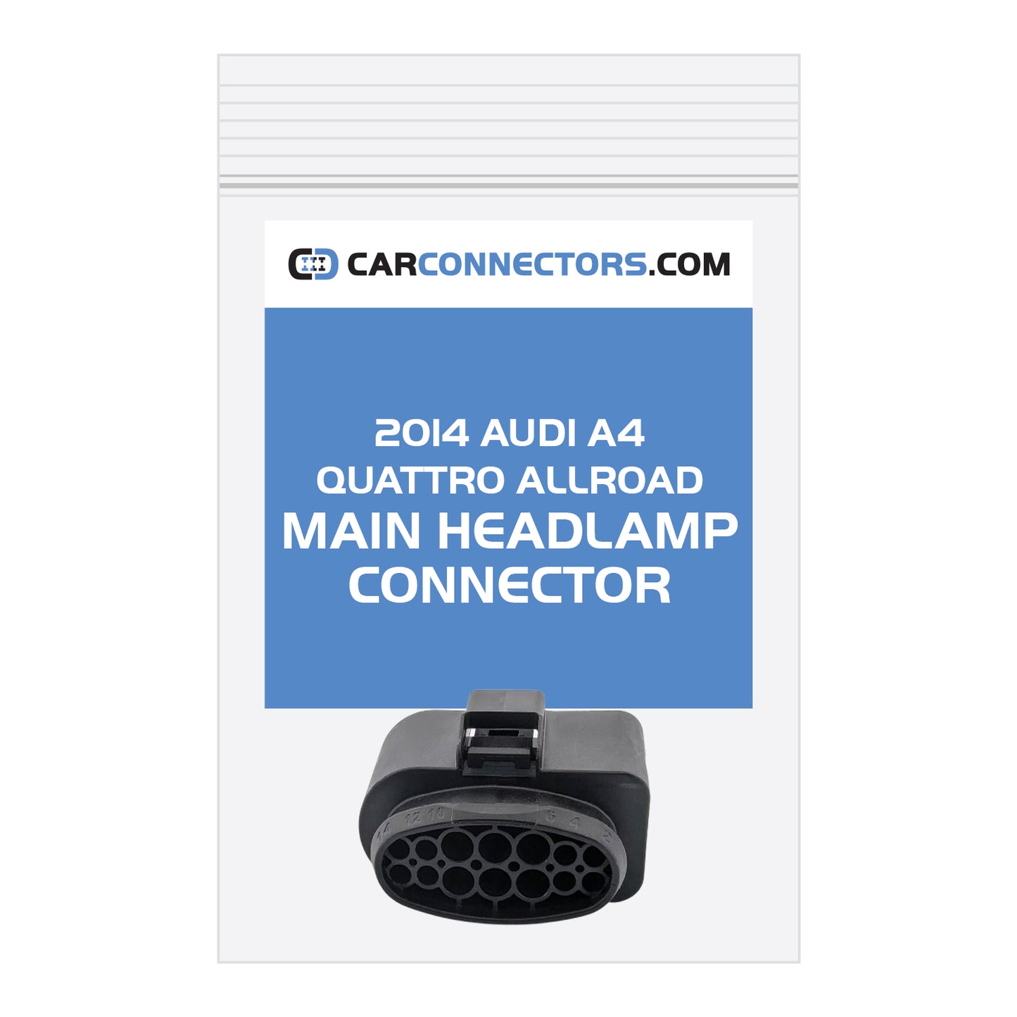Main Headlamp Connector for 2014 Audi A4 Quattro Allroad