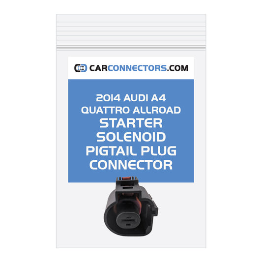 Starter Solenoid Pigtail PLUG Connector for 2014 Audi A4 Quattro Allroad