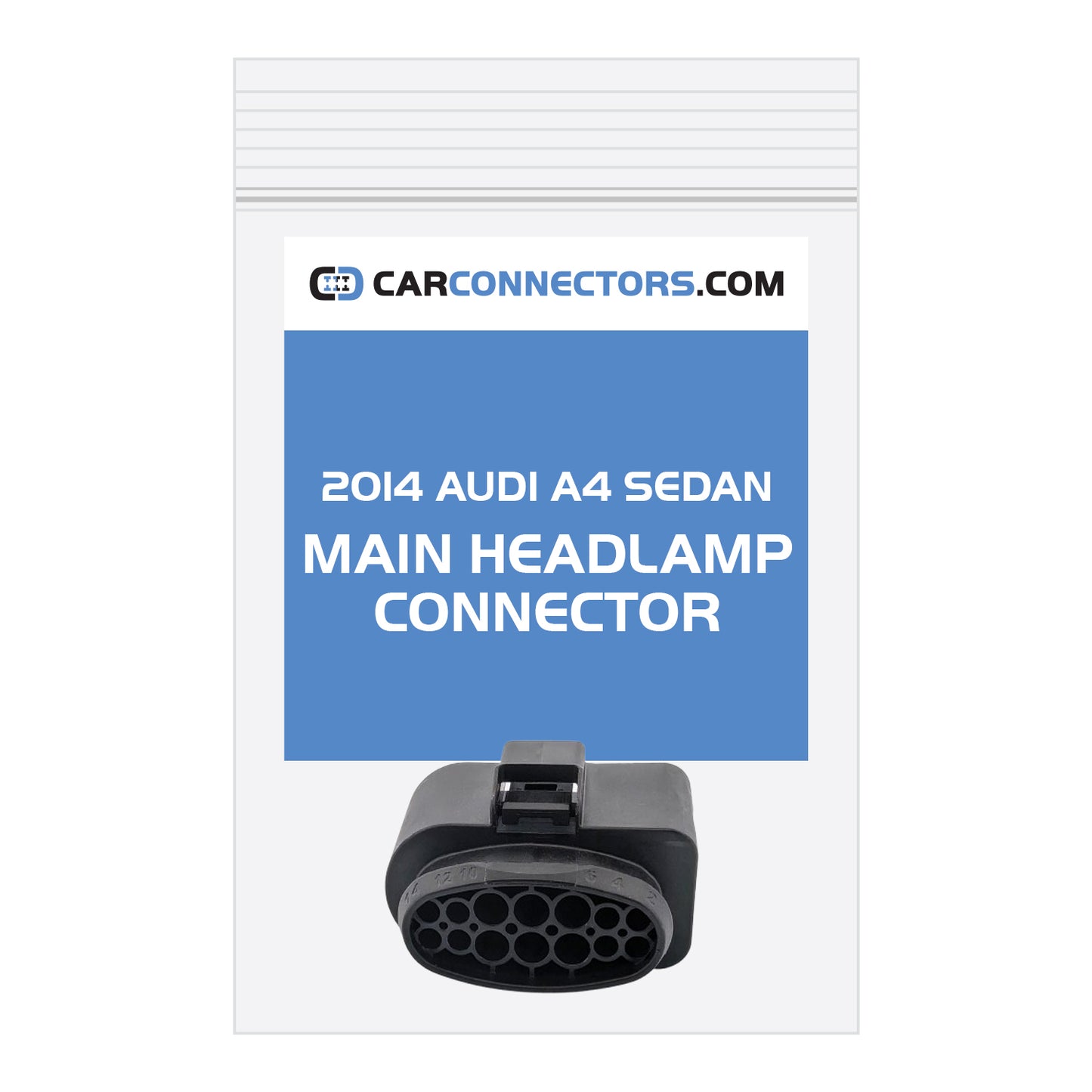 Main Headlamp Connector for 2014 Audi A4 Sedan