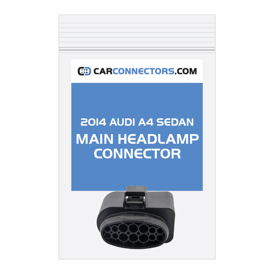 Main Headlamp Connector for 2014 Audi A4 Sedan