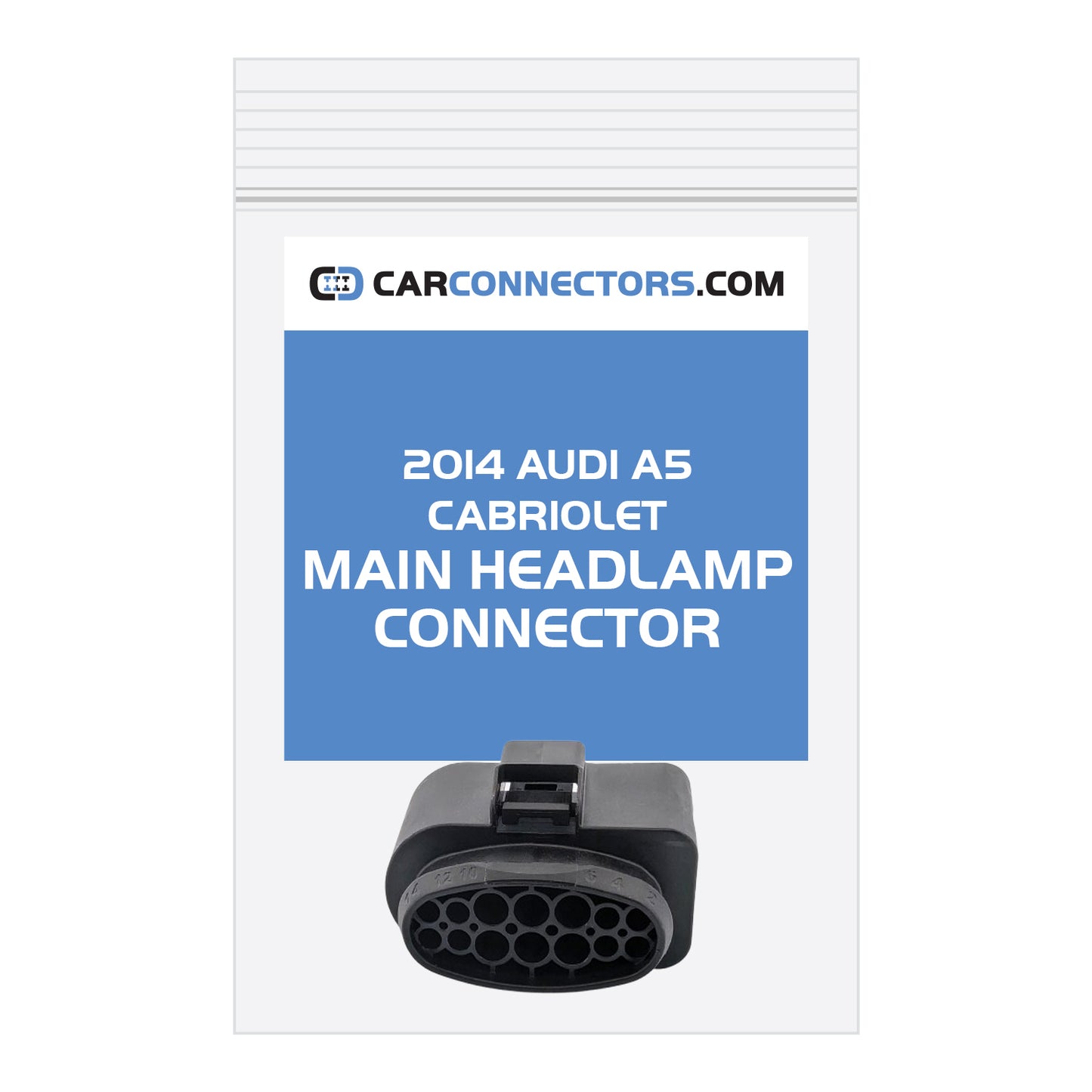 Main Headlamp Connector for 2014 Audi A5 Cabriolet