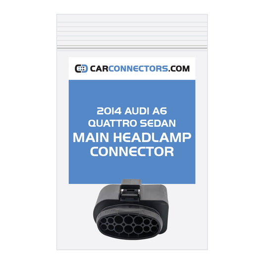 Main Headlamp Connector for 2014 Audi A6 Quattro Sedan