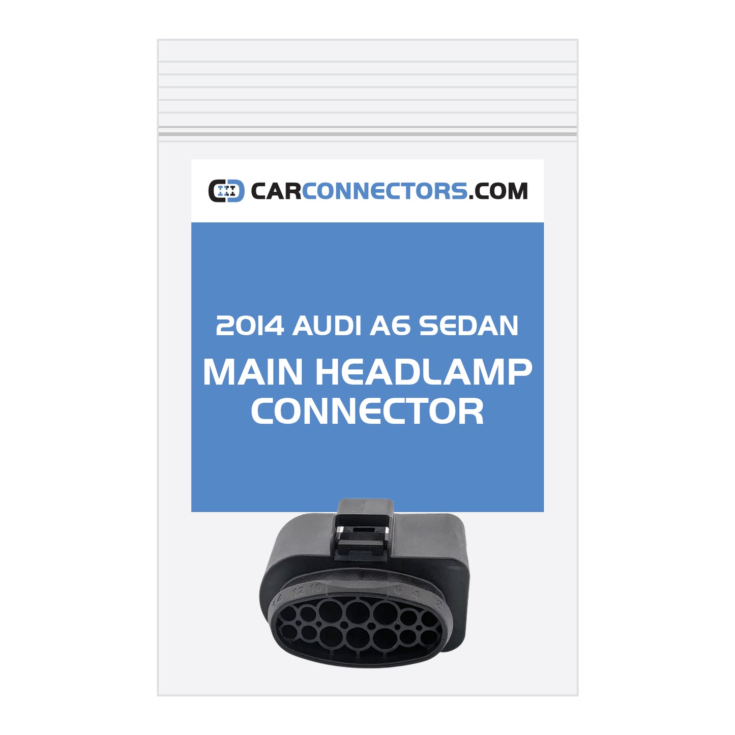 Main Headlamp Connector for 2014 Audi A6 Sedan