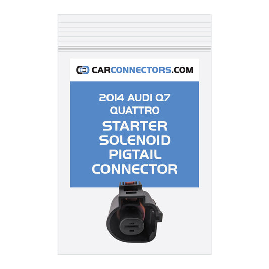 Starter Solenoid Pigtail Connector for 2014 Audi Q7 Quattro