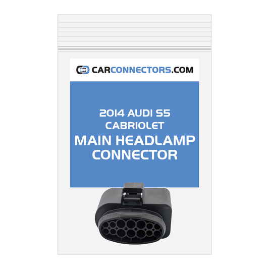 Main Headlamp Connector for 2014 Audi S5 Cabriolet