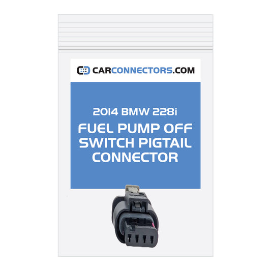 Fuel Pump Off Switch Pigtail Connector for 2014 BMW 228i