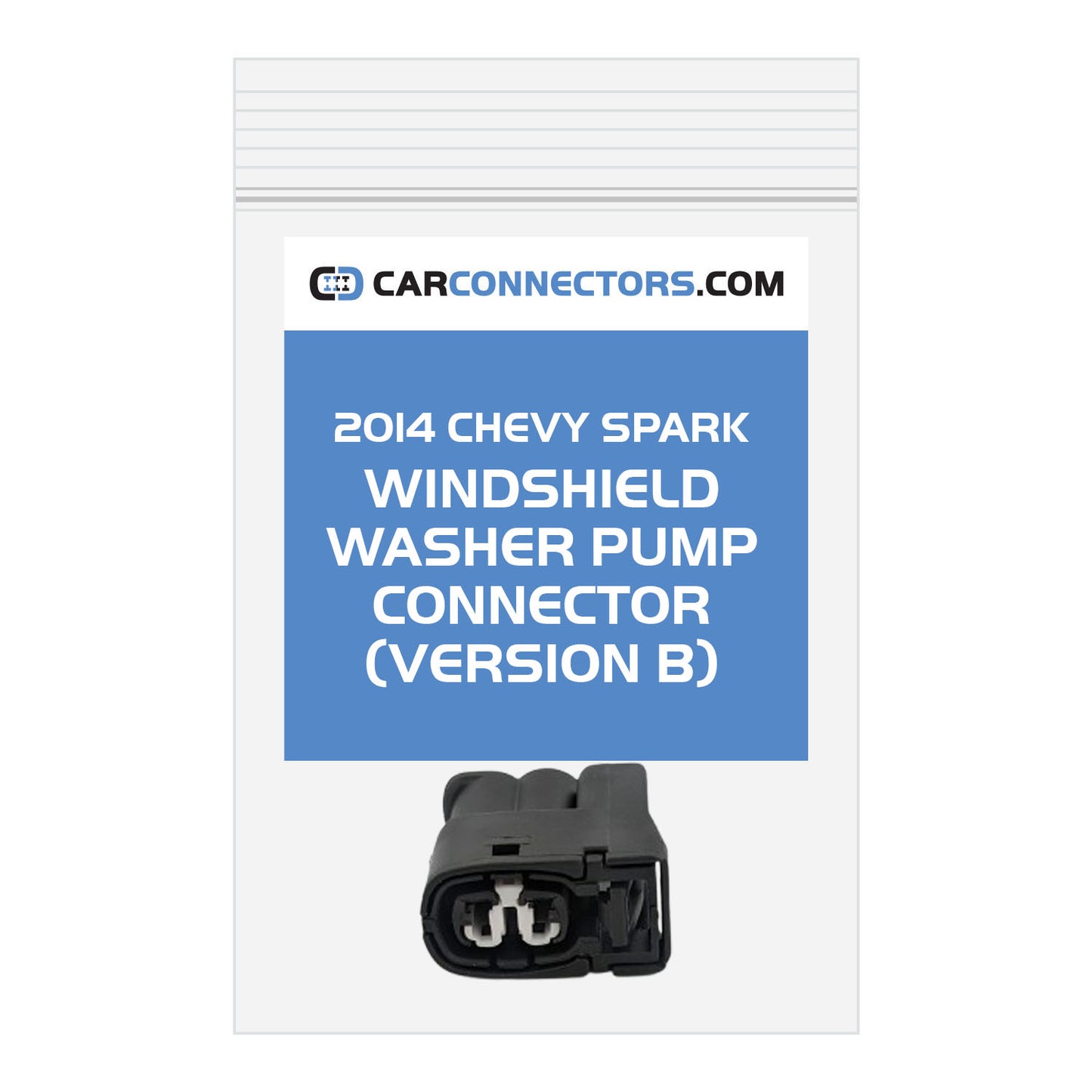 Windshield Washer Pump (Version B) Connector for 2014 Chevy Spark