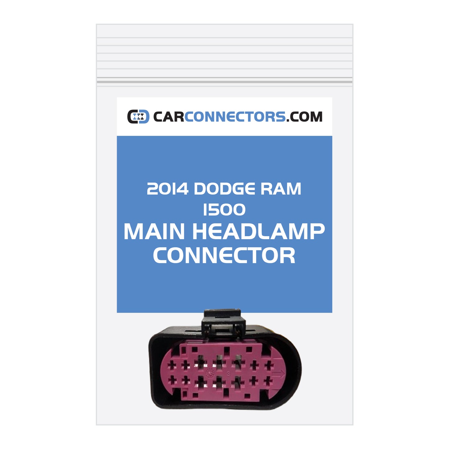 Main Headlamp Connector for 2014 Dodge Ram 1500