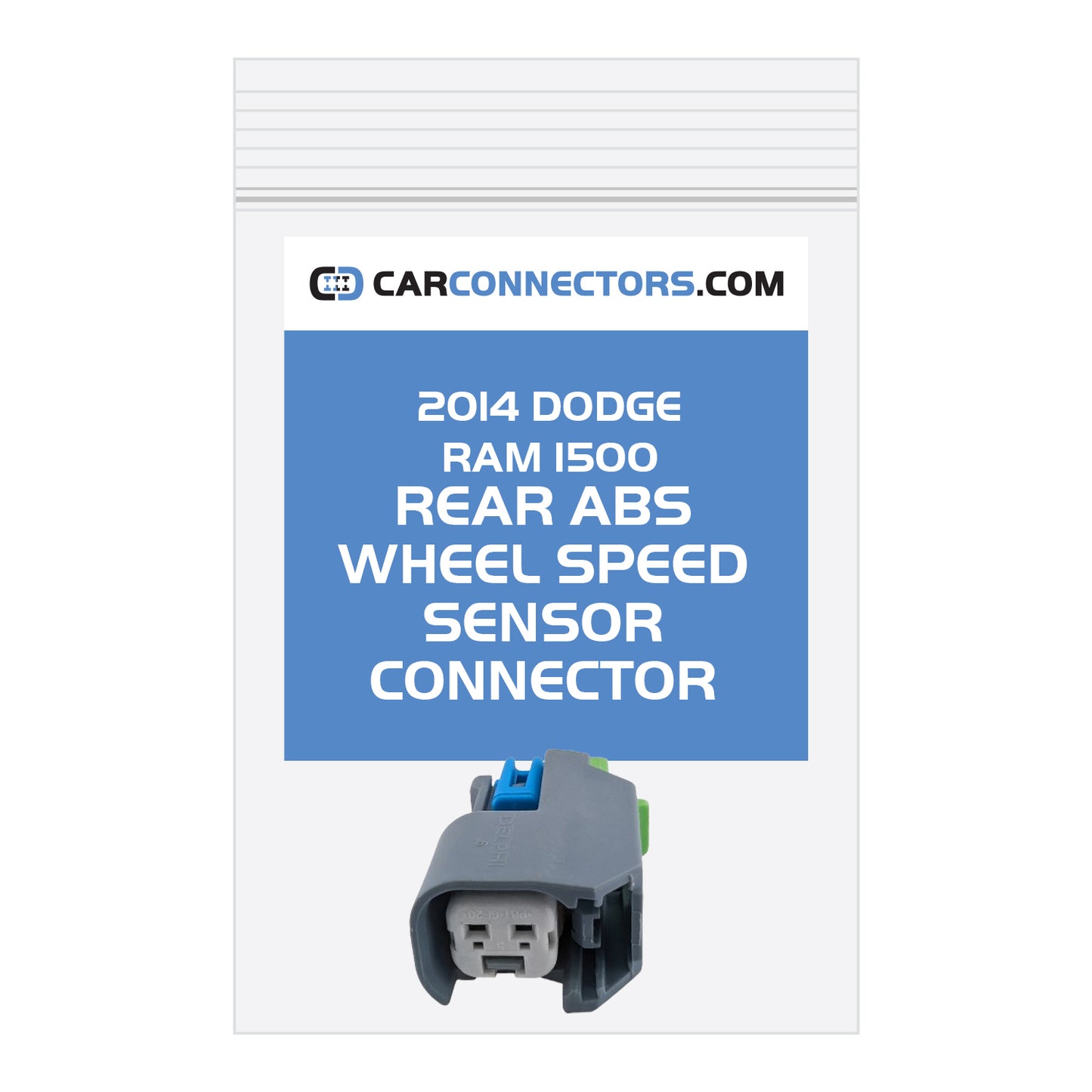 Rear ABS Wheel Speed Sensor Connector for 2014 Dodge Ram 1500