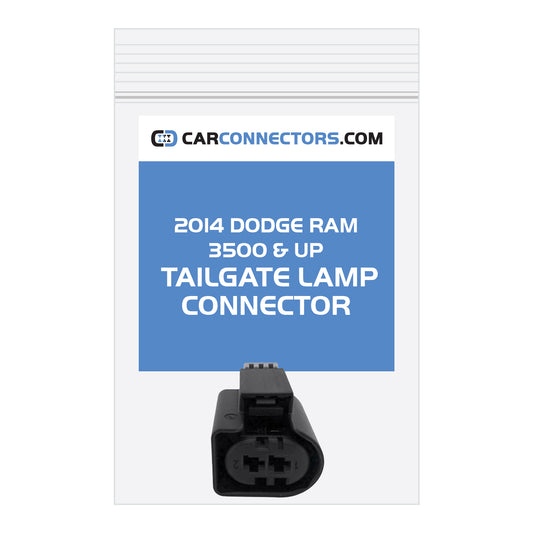 Tailgate Lamp Connector for 2014 Dodge Ram 3500 & Up