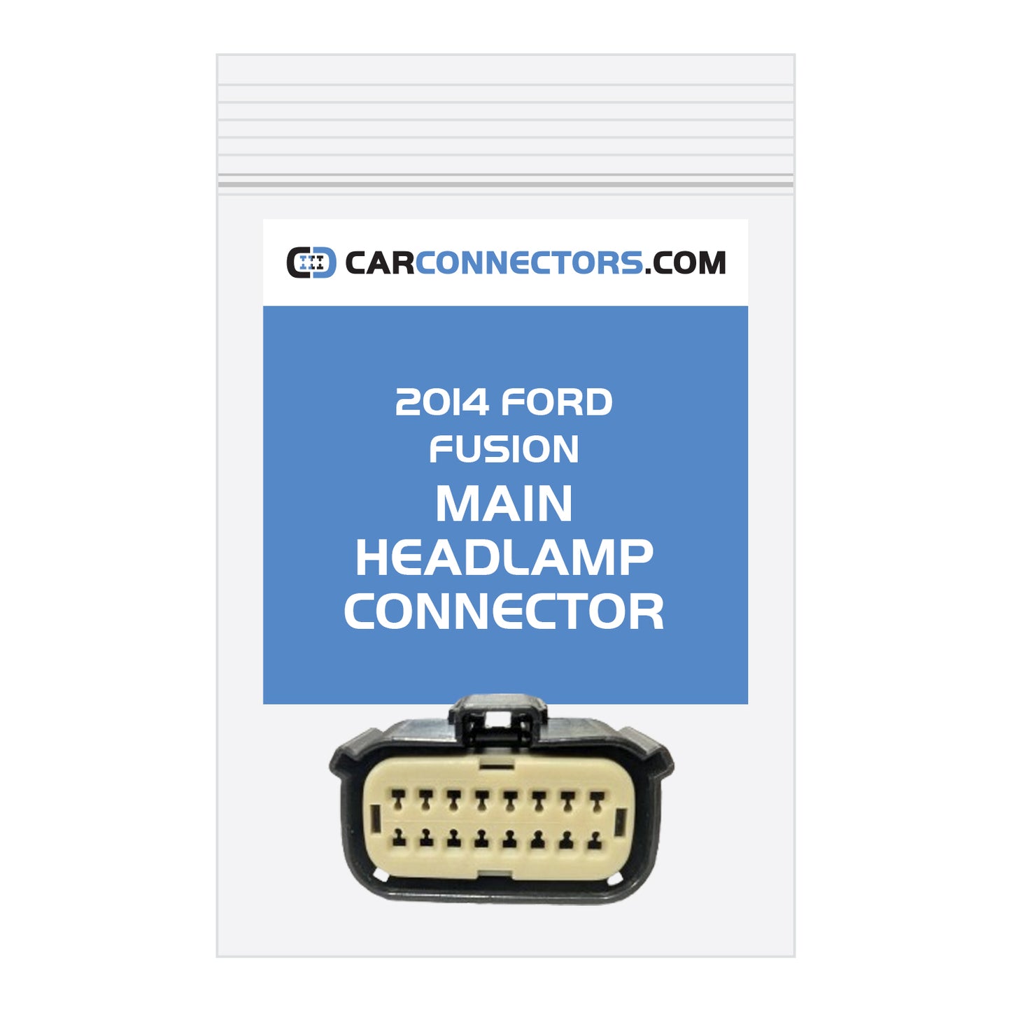 Main Headlamp Connector for 2014 Ford Fusion