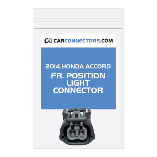 FR. Position Light Connector for 2014 Honda Accord
