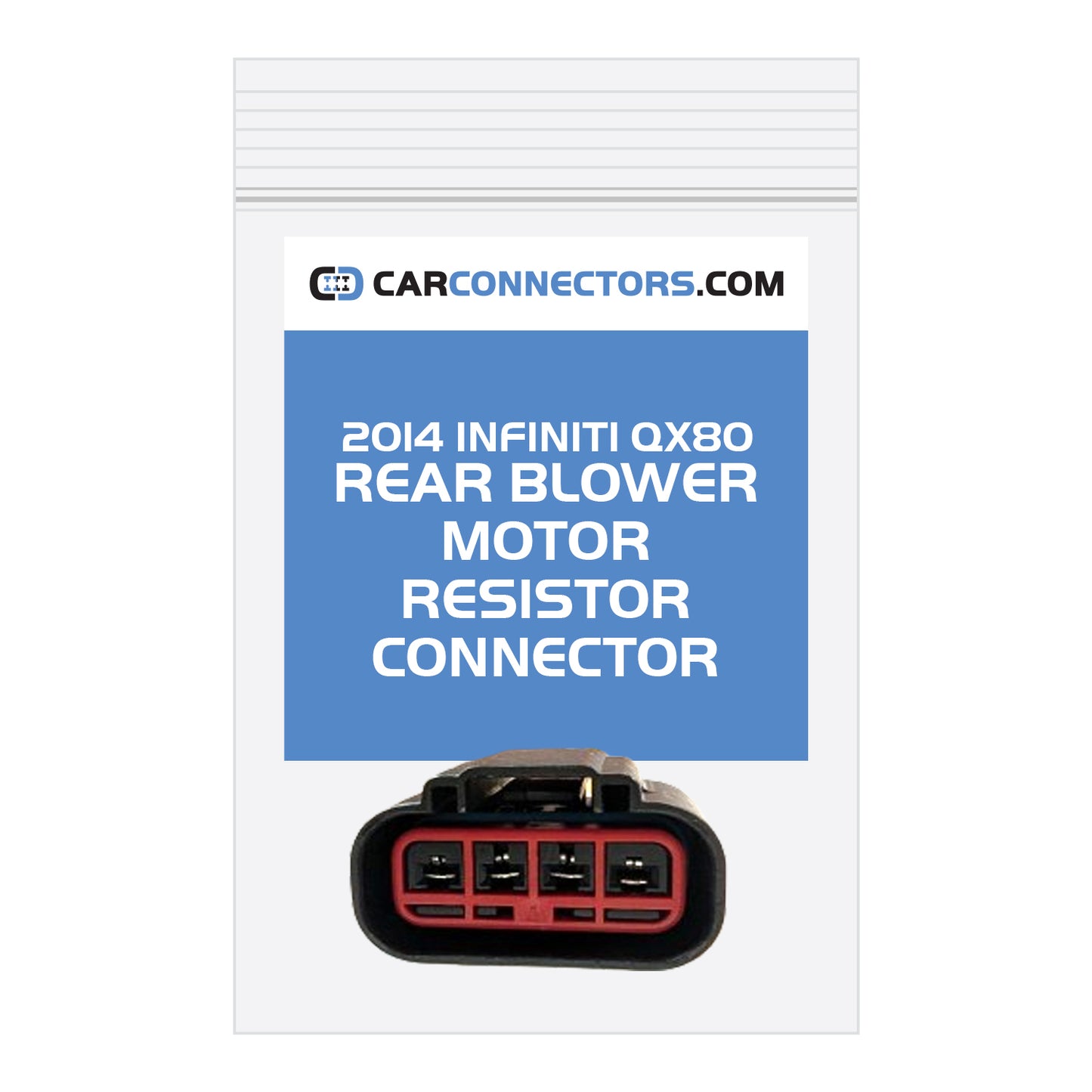 Rear Blower Motor Resistor Connector for 2014 Infiniti QX80