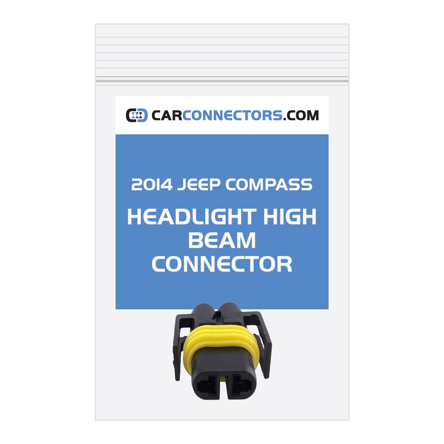 Headlight High Beam Connector for 2014 Jeep Compass