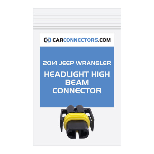 Headlight High Beam Connector for 2014 Jeep Wrangler