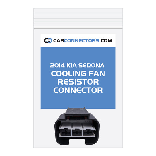 Cooling Fan Resistor Connector for 2014 Kia Sedona