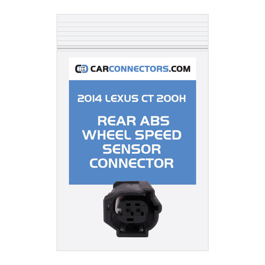 Rear ABS Wheel Speed Sensor Connector for 2014 Lexus CT 200H