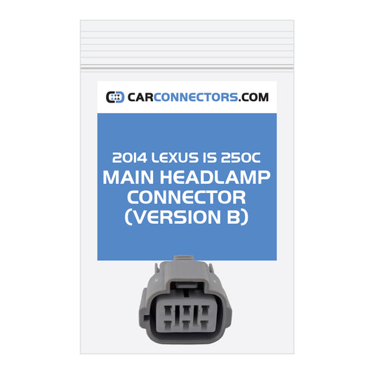 Main Headlamp (Version B) Connector for 2014 Lexus IS 250C