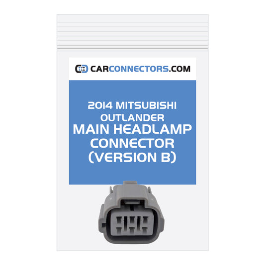 Main Headlamp (Version B) Connector for 2014 Mitsubishi Outlander