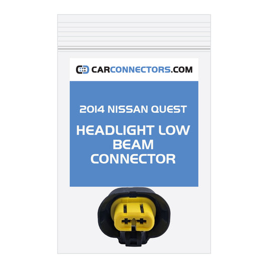 Headlight Low Beam Connector for 2014 Nissan Quest