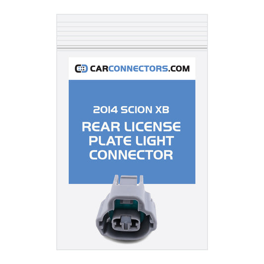 Rear License Plate Light Connector for 2014 Scion xB