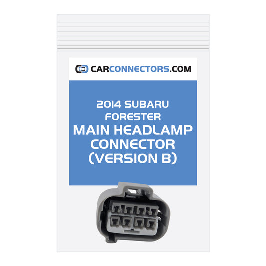 Main Headlamp (Version B) Connector for 2014 Subaru Forester