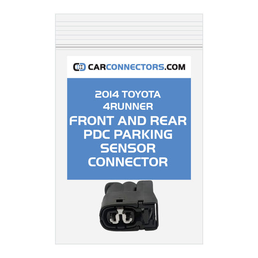 Front And Rear PDC Parking Sensor Connector for 2014 Toyota 4Runner