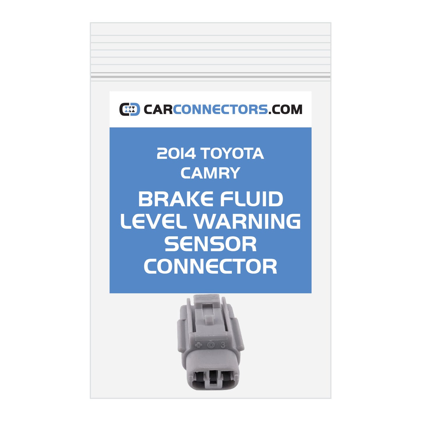 Brake Fluid Level Warning Sensor Connector for 2014 Toyota Camry