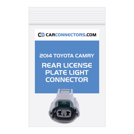 Rear License Plate Light Connector for 2014 Toyota Camry