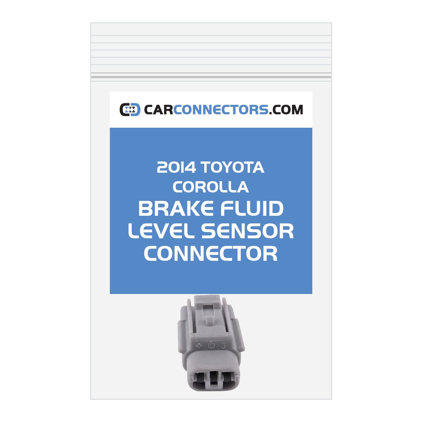 Brake Fluid Level Sensor Connector for 2014 Toyota Corolla