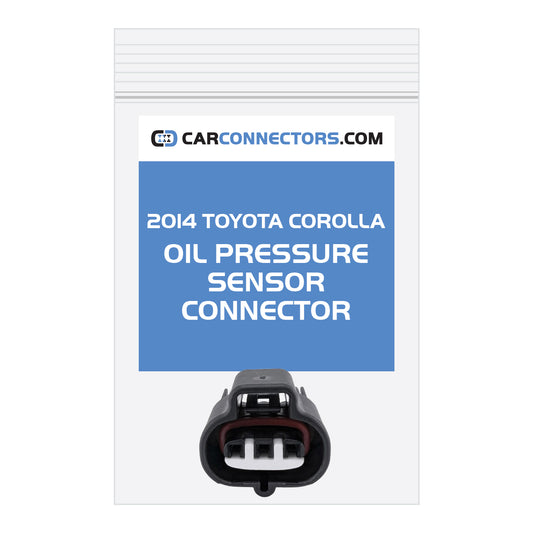 Oil Pressure Sensor Connector for 2014 Toyota Corolla
