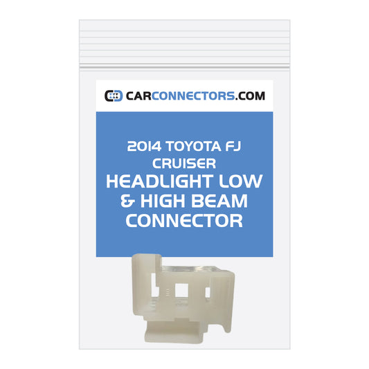 Headlight Low & High Beam Connector for 2014 Toyota FJ Cruiser
