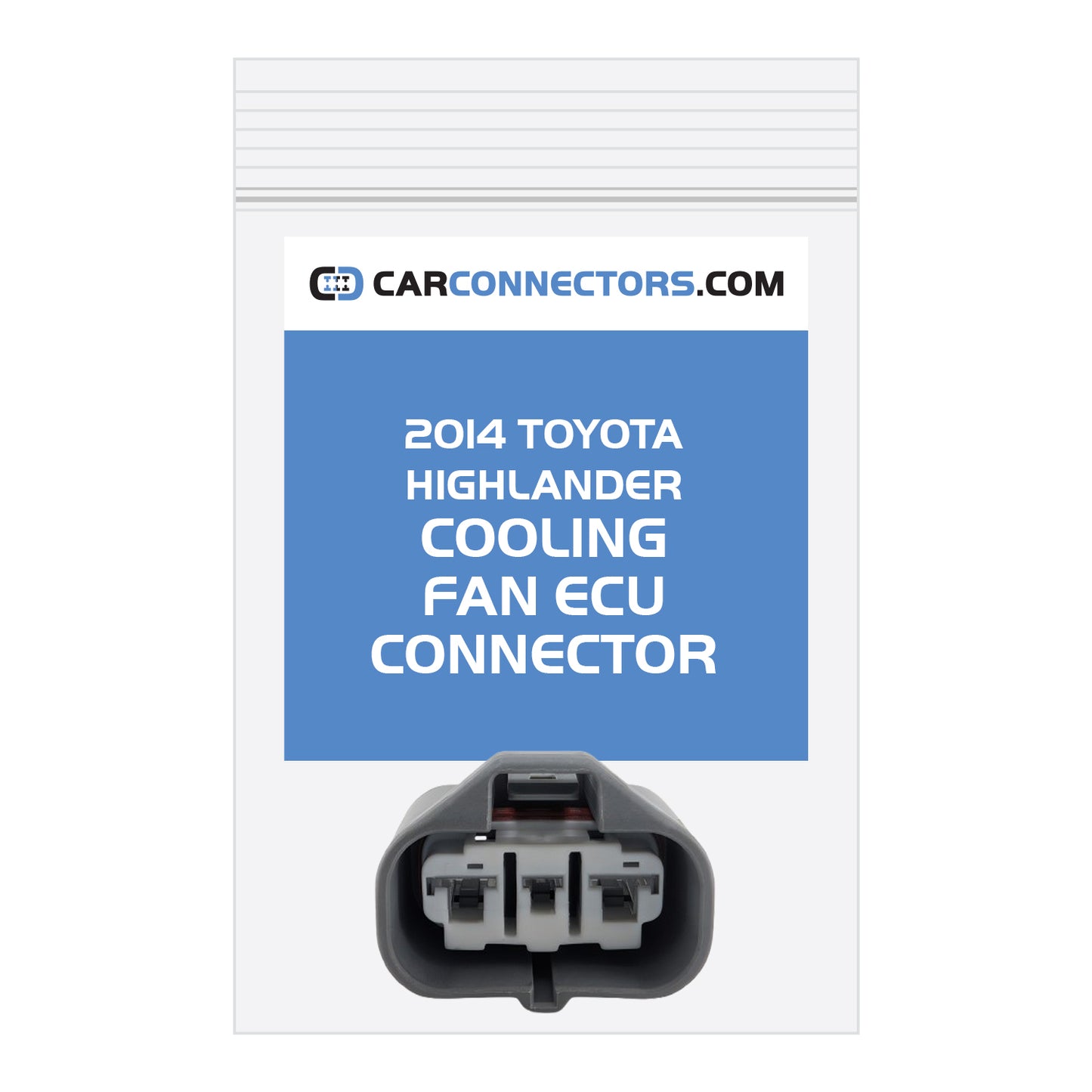 Cooling Fan ECU Connector for 2014 Toyota Highlander