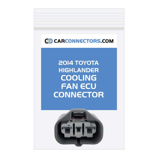 Cooling Fan ECU Connector for 2014 Toyota Highlander