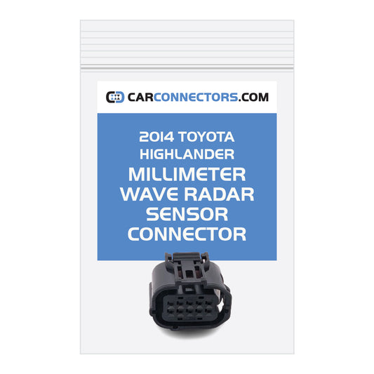 Millimeter Wave Radar Sensor Connector for 2014 Toyota Highlander
