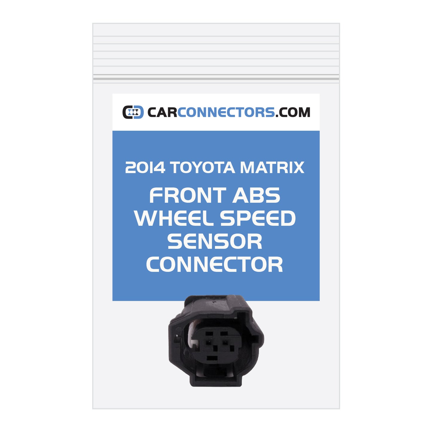 Front ABS Wheel Speed Sensor Connector for 2014 Toyota Matrix