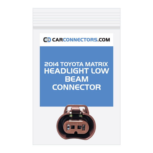 Headlight Low Beam Connector for 2014 Toyota Matrix