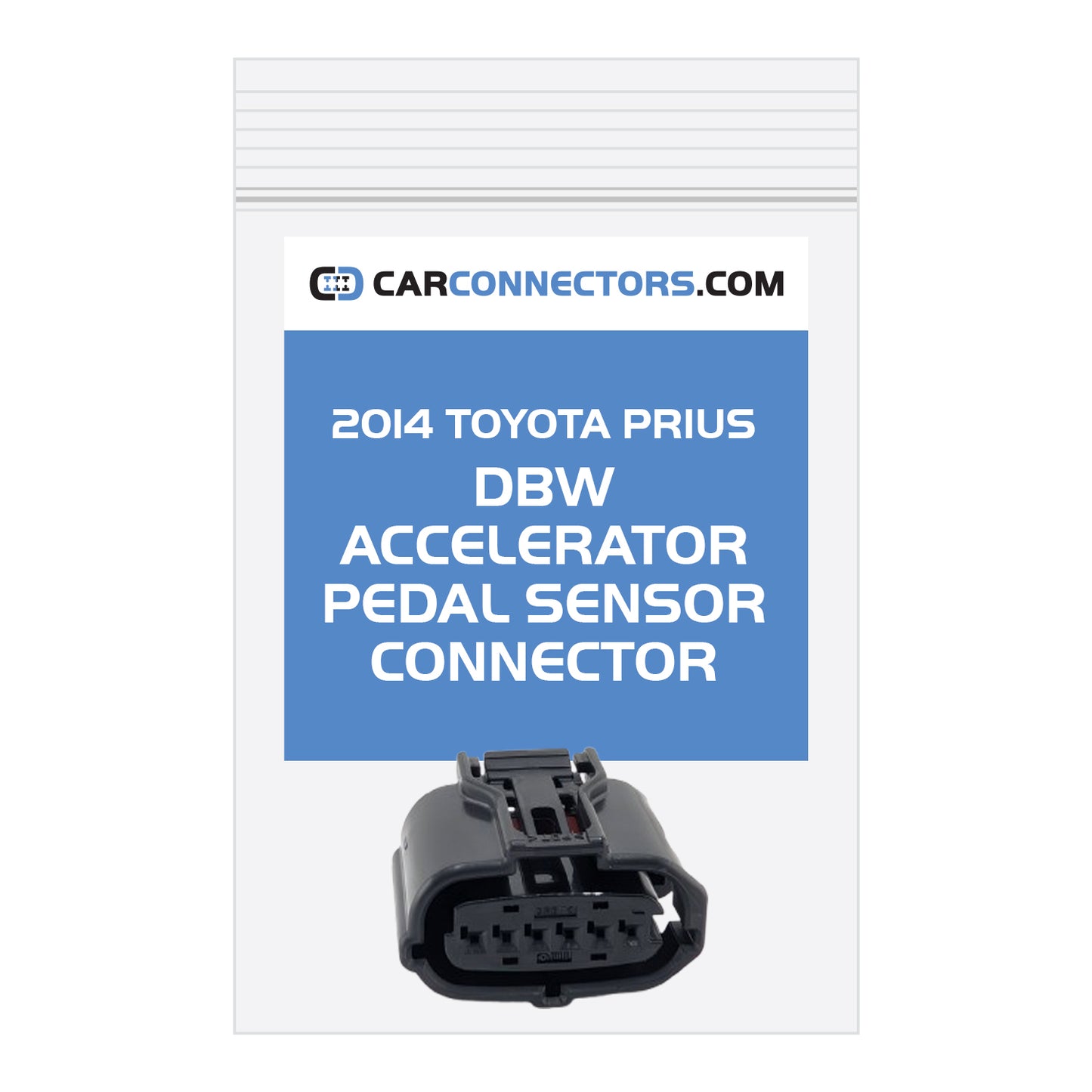 DBW Accelerator Pedal Sensor Connector for 2014 Toyota Prius