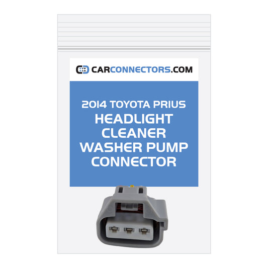 Headlight Cleaner Washer Pump Connector for 2014 Toyota Prius