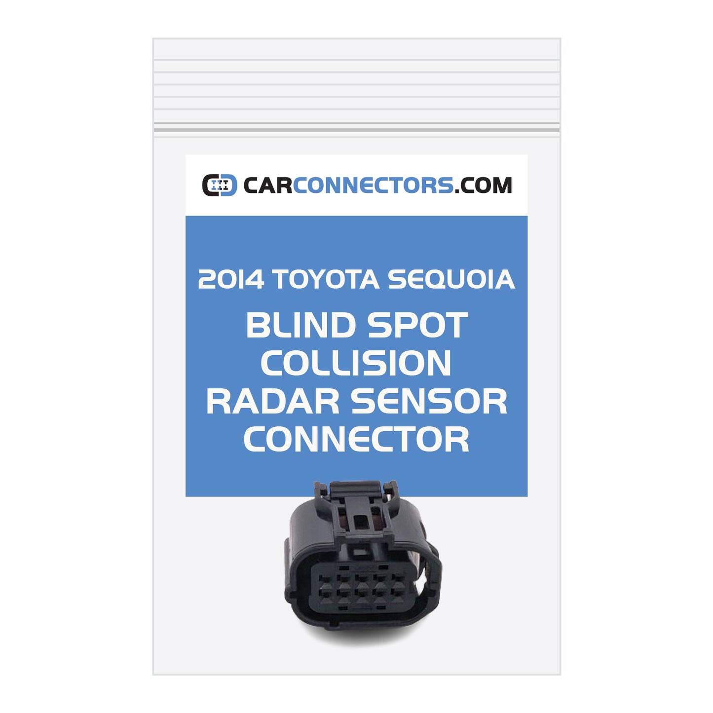 Blind Spot Collision Radar Sensor Connector for 2014 Toyota Sequoia
