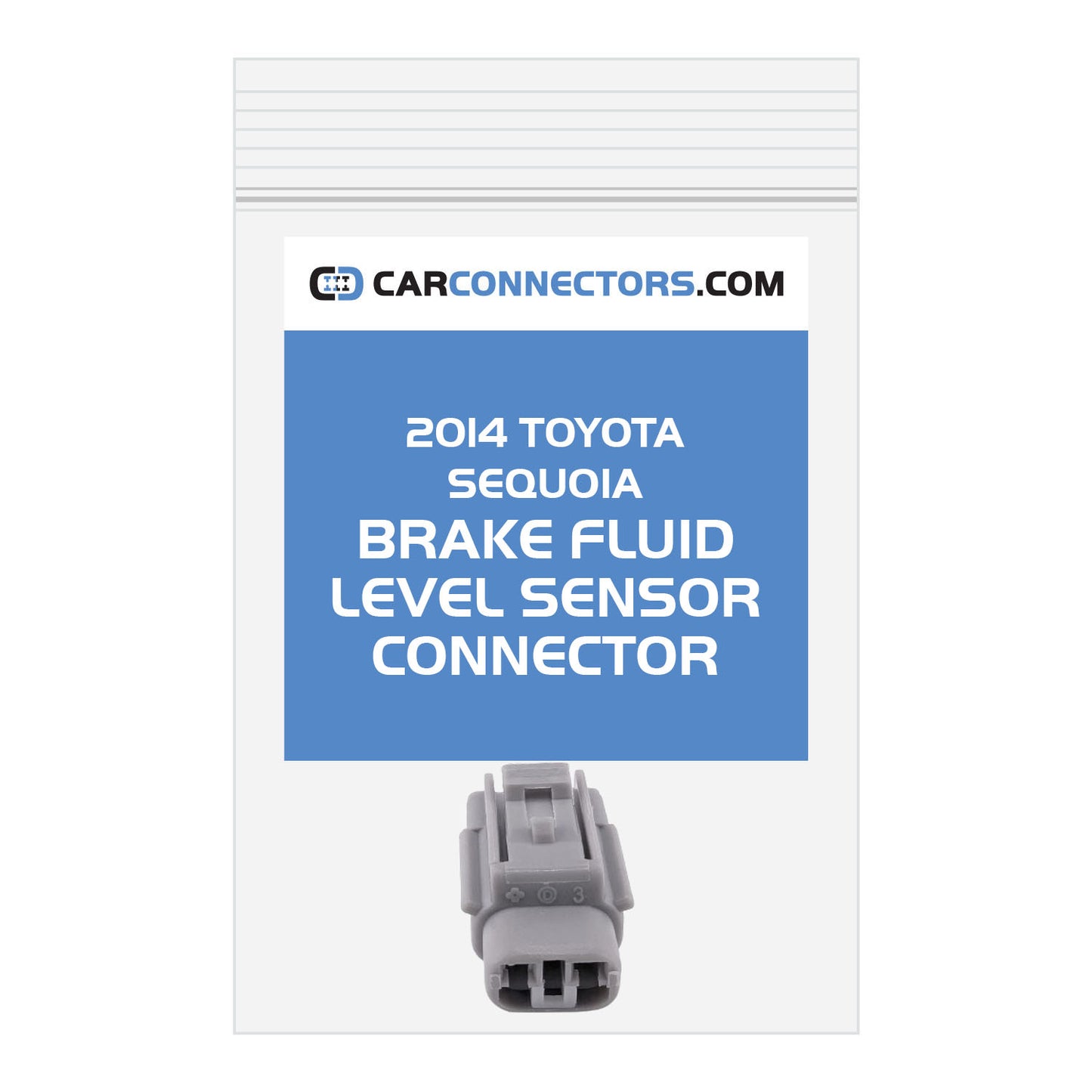 Brake Fluid Level Sensor Connector for 2014 Toyota Sequoia