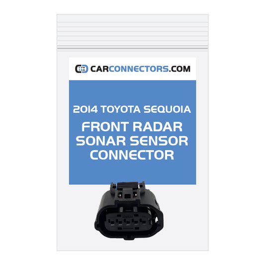 Front Radar Sonar Sensor (Version B) Connector for 2014 Toyota Sequoia