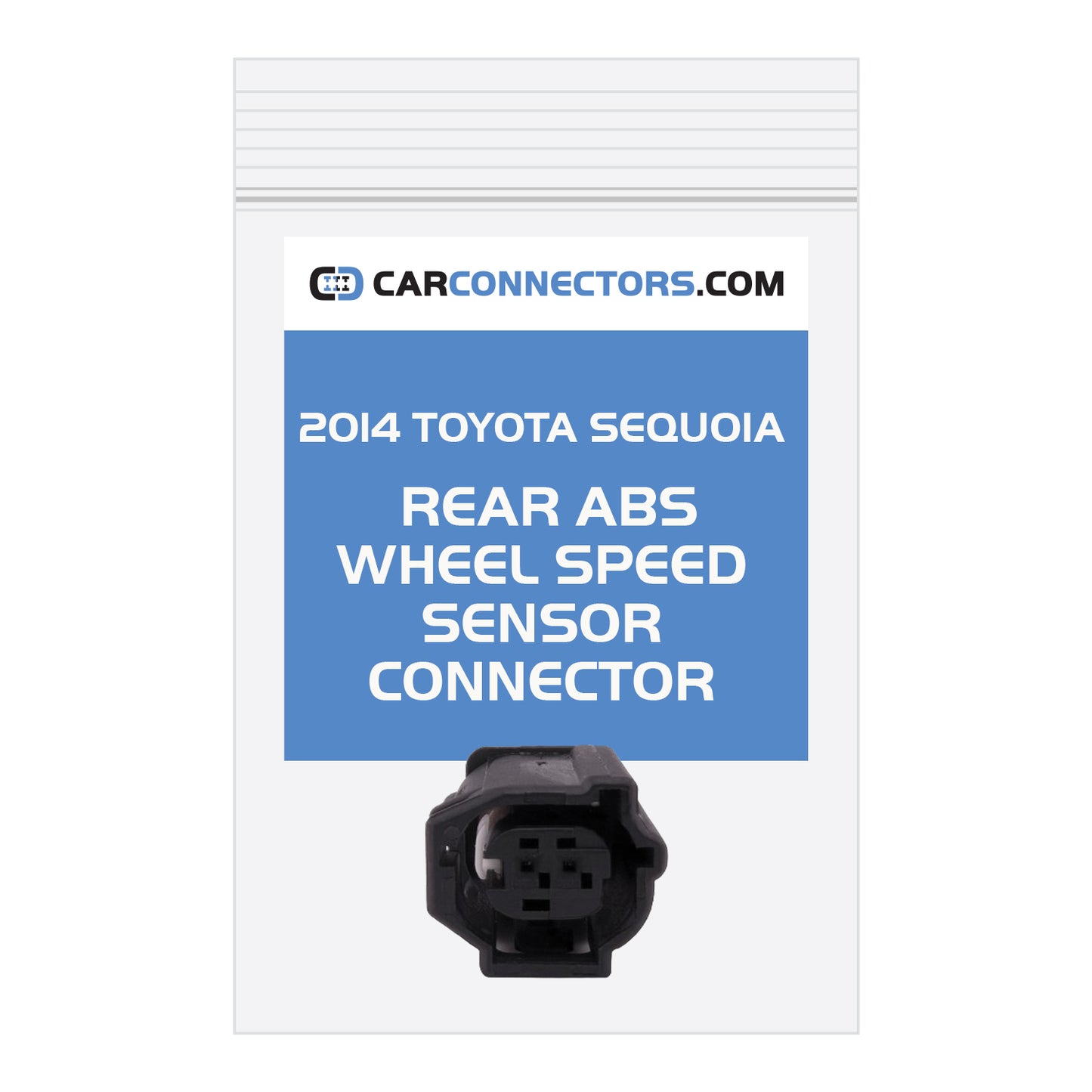 Rear ABS Wheel Speed Sensor Connector for 2014 Toyota Sequoia
